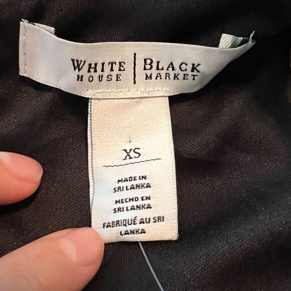 NWT! White House black‎ market floral cold shoulder dress - Picture 4 of 10